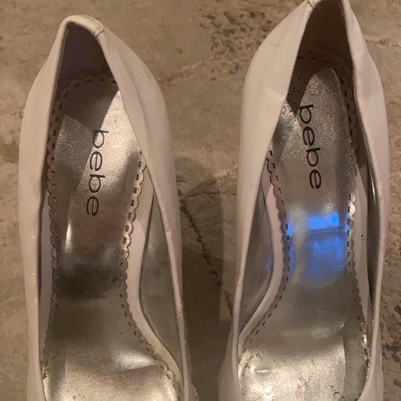 Bebe Bling Open Toe Wedges - Picture 3 of 3